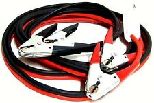 25ft 2 Gauge Booster Cable Battery Jump Start Jumping Heavy Duty Cables Jumper