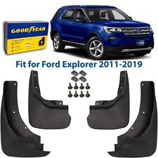 Set 4 Mud Flaps Splash Guards Car For 2011-2019 Ford Explorer Wo Fenders Flares