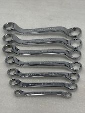 Sk Tools 7 Pc Metric Offset Stubby Box End Wrench Set 6 Point 6mm-20mm New Usa