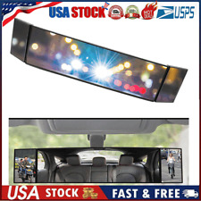 Car Truck Interior Mirror Vision Wide Angle Rear View Rearview Blind Spot