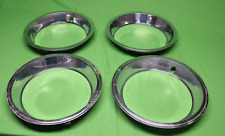 Set Of 4 Oem 1970s Gm Outer 4 Clip Yw Rally Wheels Trim Beauty Ring 14 X 2 14