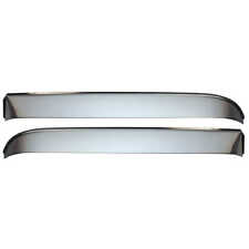 Truck Vent Shades With Hardware Polished Stainless Steel 67-72 Chevy Gmc Pickup