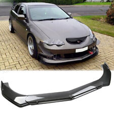 For Acura Rsx 02-06 Carbon Fiber Style Front Bumper Lower Lip Spoiler Body Kit