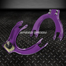 For 88-91 Civc Crx Purple - 5 Adjustable Front Upper Camber Arm Suspension Kit