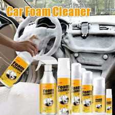 12x Multi Purpose Foam Cleaner Deep Cleaning For Car Interior Sofa Rug 30-120ml