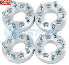4pc 5x4.5 To 5x5 1.25 Inch Adapters Wheel Spacers For Jeep Wrangler Ford Mustang