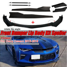 For Chevy Camaro Front Bumper Lip Splitter Spoiler Body Kitside Skirtrear Lip
