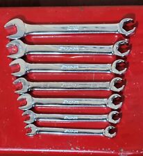 Snap-on Sae 7 Pc Open End Flare Nut Wrench Set 38 - 34 Rxs605b 1116 34