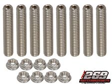 Sbc Valve Cover Stud Kit Bolts Stainless Steel 283 327 350 400 Small Block Chevy