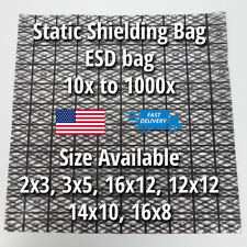 10x To 1000x Premium Esd Anti-static Shielding Bags Open Top 2 - 16 X 3 - 14