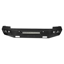 Steel Front Bumper Assembly Wled Light Bar Fit Chevy Silverado 1500 2014 2015