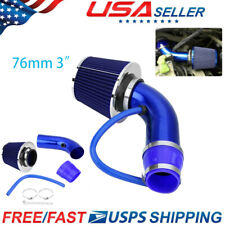 Universal Car Cold Air Intake Filter Alumimum Induction Kit Pipe Hose System 3