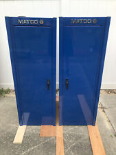 Matco Blue Left Right Side Hang Tool Boxes 4025sl With Hangers Locker Style