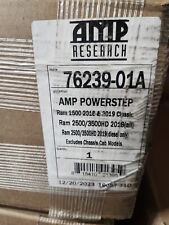 Amp Research Powerstep Plugnplay Step Bar Boards 2018-2022 Ram 2500 3500 Diesel