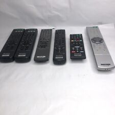 Lot Of 6 Sony Remotes Controles No Batteries Clean