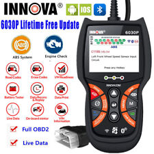 Innova 6030p Car Abs Scanner Check Engine Battery Obd2 Code Reader Live Data