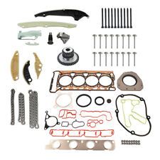 For Audi Vw 2.0 Tsi Jetta Timing Chain Head Gasket Set Intake Exhaust Valves Kit