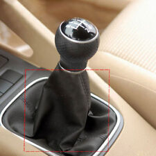 Universal Car Accessories Gear Shift Knob Boot Cover Protector Pu Leather Black
