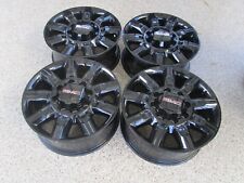 20 Gmc Chevy 2500 Hd 3500 Hd Oem Factory Wheels Rims 2023 At4 Black