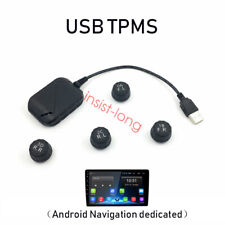 Car Tpms Auto Usb Tire Pressure Monitoring Alarm System For Android Navigation