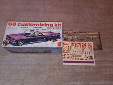 Amt 1963 Ford Thunderbird Cv Boxdecals Only 06-213