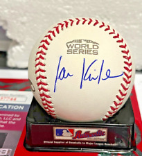 Ian Kinsler Autographed 2018 World Series Dual Baseball Boston Red Sox Jsa Coa