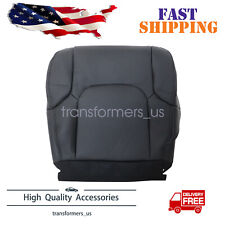 For 2005-2021 Nissan Frontier Front Passenger Bottom Leather Seat Cover Black