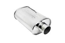Dc Sports Universal Oval Stainless Steel Muffler 3 Inlet 3 Outlet Dcmu-300-st