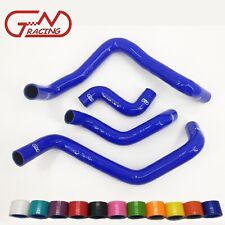 Fit 1972-1983 Fiat Bertone X 19 X19 Silicone Radiator Cooling Hoses Kit Blue