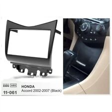 Car Stereo Radio Fascia Panel Mask Frame Black For Honda Accord 2002 2003-2007
