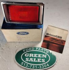 Ford Galaxie 500 Ltd Left Side Marker Lamp Light 1970 Red Lens Nos Oem Vintage