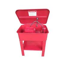 20 Gallon Auto Parts Tools Cleaner Washer Tank Cabinet With Electric Pump 20gal