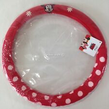 Authentic Disney Mickey Minnie Mouse Car Accessories Plush Steering Wheel Cover