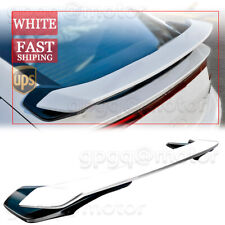 For Honda Civic Hatchback 2022-2024 2tone Pearl White Hp Style Rear Spoiler Wing