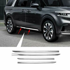For Kia Carnival 2022 Stainless Car Body Door Side Molding Sill Guard Trim