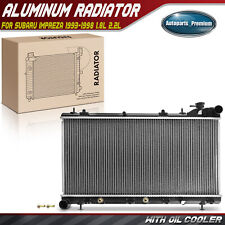 Radiator With Transmission Oil Cooler For Subaru Impreza 1993-1998 H4 1.8l 2.2l