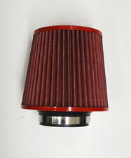 3 Inlet Red Top Performance Air Filter Dry Cone Cold Air Short Ram