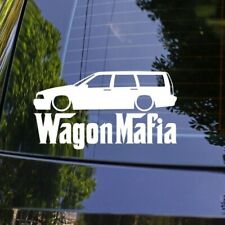 Lowered Wagon Mafia Sticker - For Volvo V70 T5 Station Wagon 1st Gen