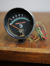 Vintage Hawk Tachometer 1000 Rat Hot Rod Tachometer Gauge Car Dash Meter Usa
