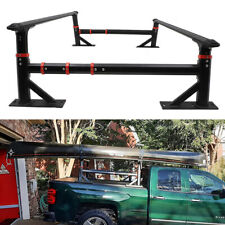 Pickup Truck Bed Racks Rear Ladder Rack For 2005-2023 Toyota Tacoma Double Cab