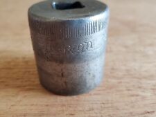 Vintage Snap-on 12 Drive 8 Point Double Box 78 Shallow Socket No. 428 Usa