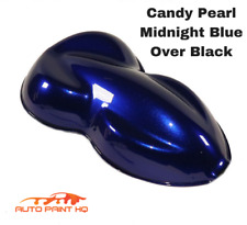 Candy Pearl Midnight Blue Quart With Reducer Candy Midcoat Only Auto Paint Kit