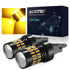Auxito Canbus 4157 3156 3157 Led Turn Signal Light Bulbs Anti Hyper Flash Amber