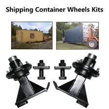 6x 5.5 Lug Superior Shipping Container Wheels Bolt-on Spindle Kitextra Thick