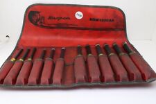 Snap-on Ndm1200ak 4mm-14mm 12 Piece Amber Handle Insulated Nutdriver Set