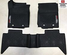 New Oem Toyota Tacoma Automatic 18-2020 Trd Pro All Weather Floor Liner 3pc Set