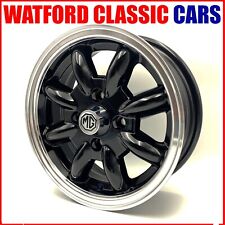 Mgb Gt And Mgb Roadster Minilight Alloy Wheels Set Of 4 Black Hl All Years
