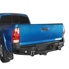 Off Road Rear Bumper Wside Step D-rings Fit Toyota Tacoma 2005-2015 Powder Coat