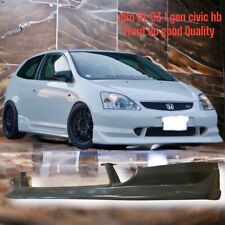 For Honda Civic Air Walker Ep3 Ep2 01-03 Front Bumper Lip Ep3 Jdm Style