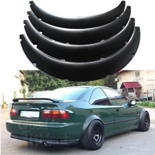 For Honda Civic Accord 4.5 Car Fender Flares Wide Body Kit Wheel Arches Black
